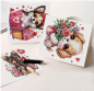Preview: Diamond Painting Grusskarten Hunde-Motive